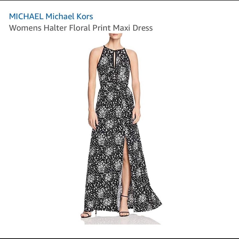 ❌SOLD❌⬇️ 🎉🎉🆕Micheal Kors Floral Maxi Dress - Picture 2 of 8